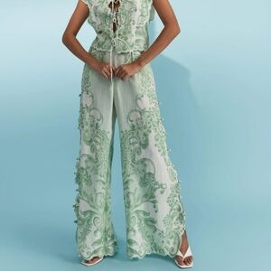 Antipodean Willow Scallop Edge Pant